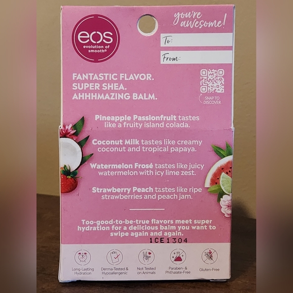 EOS MOISTURIZING NATURAL SHEA LIP BALM - Picture 4 of 5